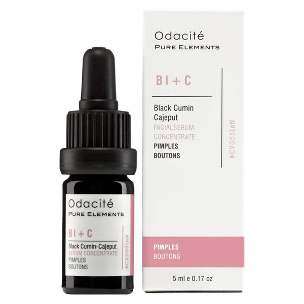 Dropper Bottle of Odacite BI + C - Pimples - Black Cumin + Cajeput Serum Concentrate 0.17 Ounces