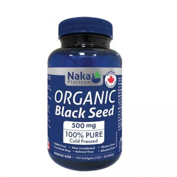 Organic Black Seed Oil Softgels