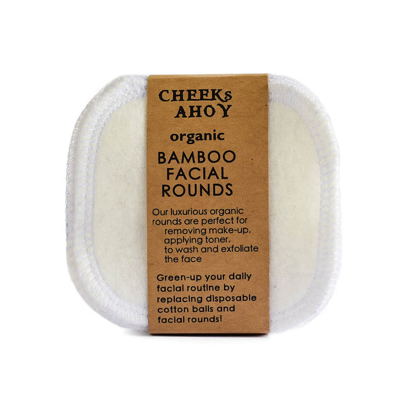 CheeksAhoy - Organic Bamboo Facial Rounds