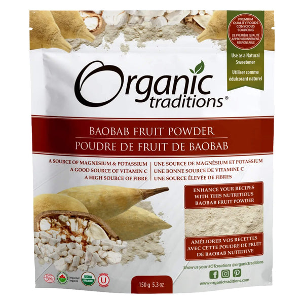 Organic Traditions Organic Baobab Fruit Powder