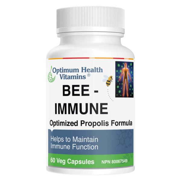Optimum Health Bee-Immune (2x60 Softgels) | Optimum Health Vitamins, Canada
