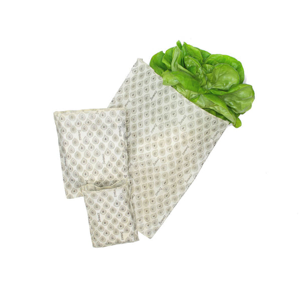 Reusable Beeswax Wrap Bag (Starter Pack)