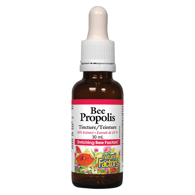 Dropper Bottle of Bee Propolis Tincture 65% Extract 30 Milliliters