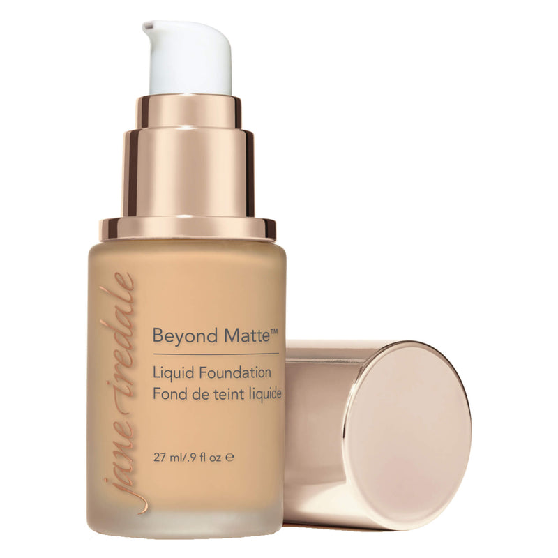 Pump Bottle of Jane Iredale Beyond Matte Liquid Foundation M7 1 Ounce