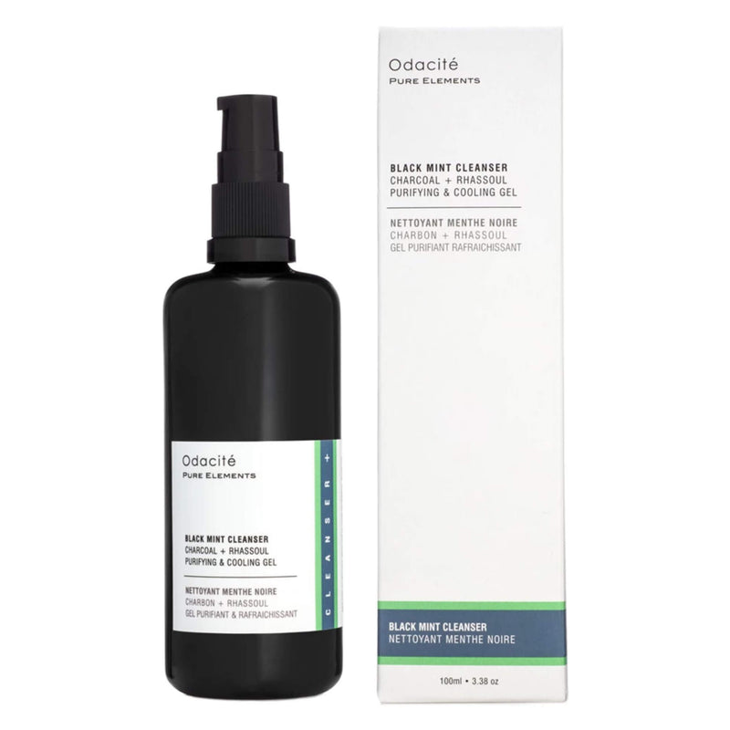 Box and Bottle of Ocadite Black Mint Cleanser 3 1/3 Ounces