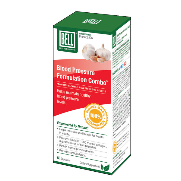 Box of Bell Blood Pressure Formulation Combo 60 Capsules