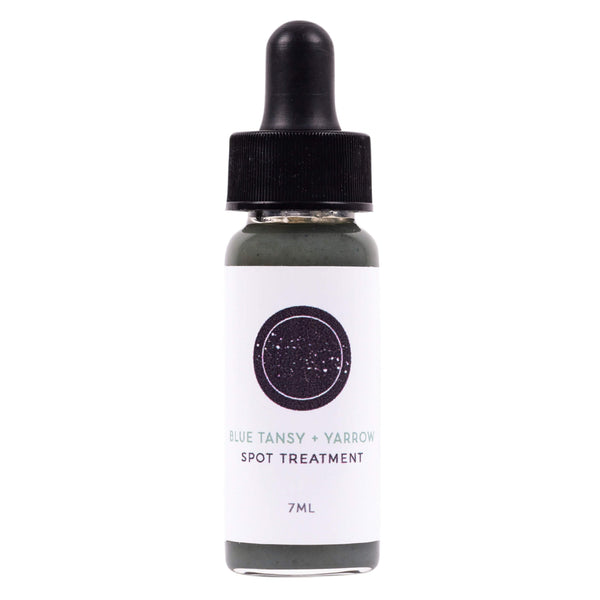 Dropper Bottle of Communion Botanicals Blue Tansy + Yarrow Spot Treatment 7 Milliliters