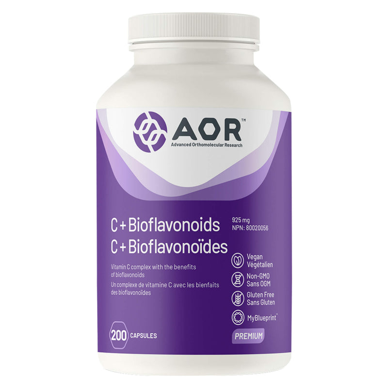 Bottle of AOR C+ Bioflavonoids 200 Capsules