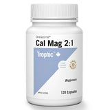 Bottle of Calcium Magnesium 2:1 Chelazome™ 120 Capsules