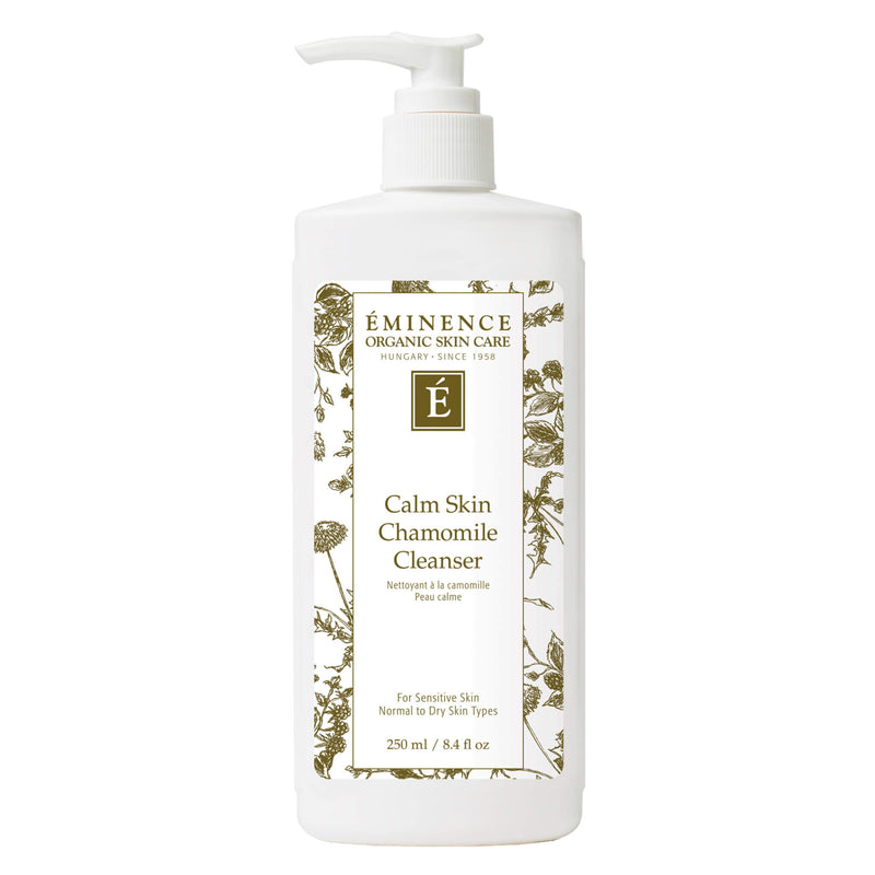 Pump Bottle of Eminence Calm Skin Chamomile Cleanser 250 Milliliters