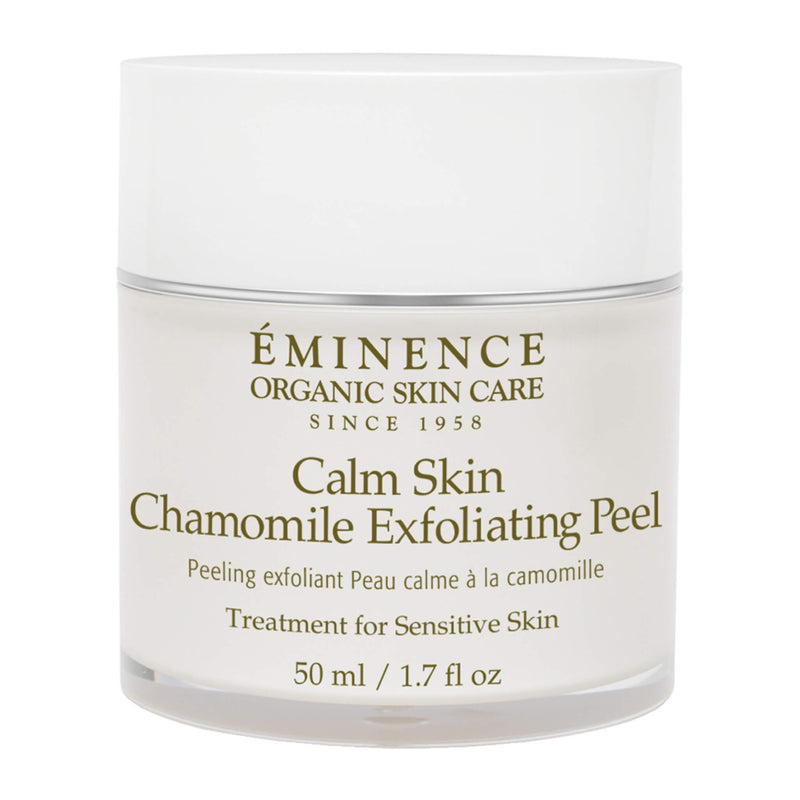 Jar of Eminence Calm Skin Chamomile Exfoliating Peel 50 Milliliters