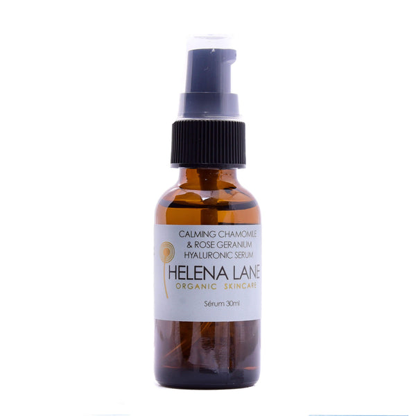 Helena Lane - Calming Chamomile & Rose Geranium Hyaluronic Serum 30 Milliliters | Optimum Health Vitamins, Canada