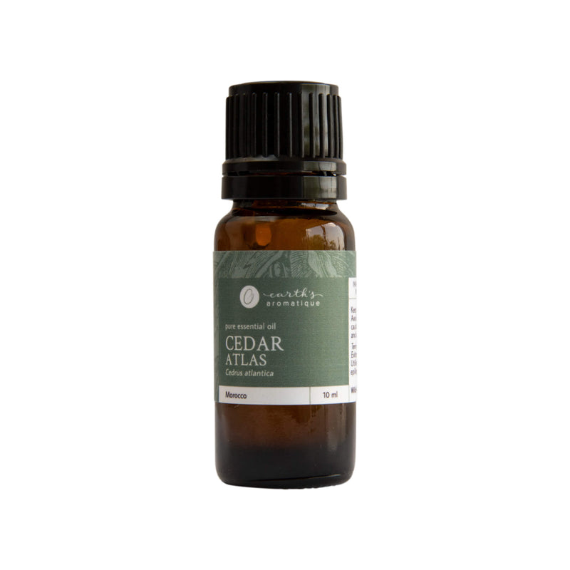 Earth's Aromatique - Cedar Atlas 10 mL Essential Oil | Optimum Health Vitamins, Canada