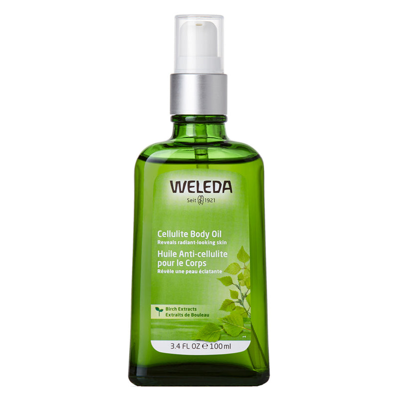 Pump Bottle of Weleda Cellulite Body Oill - Birch 3.4 Ounces
