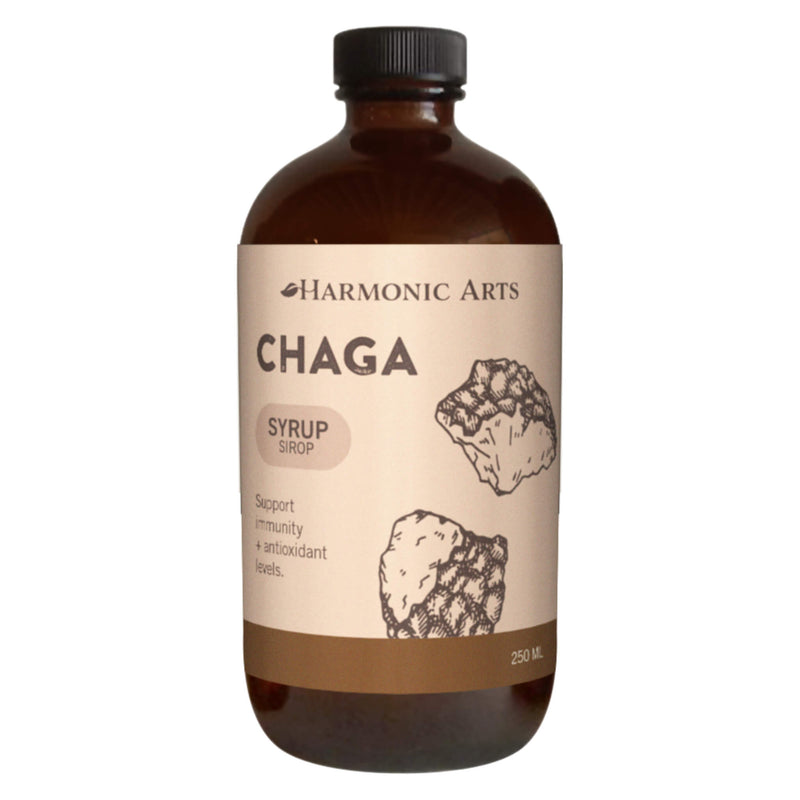 Harmonic Arts - Chaga Syrup 250 Milliliters | Optimum Health Vitamins, Canada