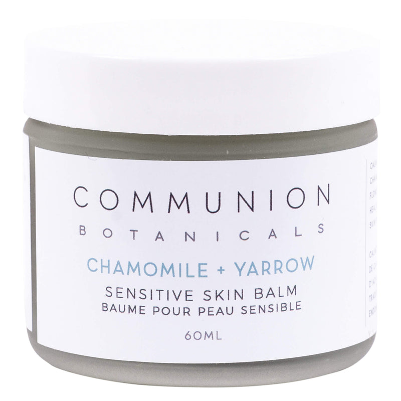 Jar of Communion Botanicals Chamomile + Yarrow Sensitive Skin Balm 60 Milliliters