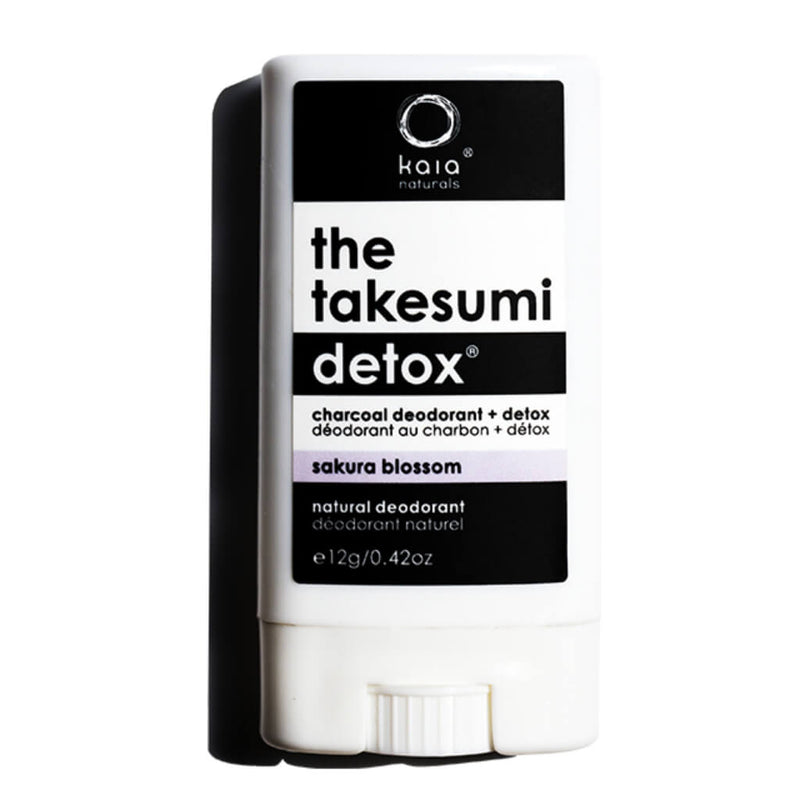 KaiaNaturals TheTakesumi DetoxCharcoalDeodorant SakuraBlossom 12gMiniSize