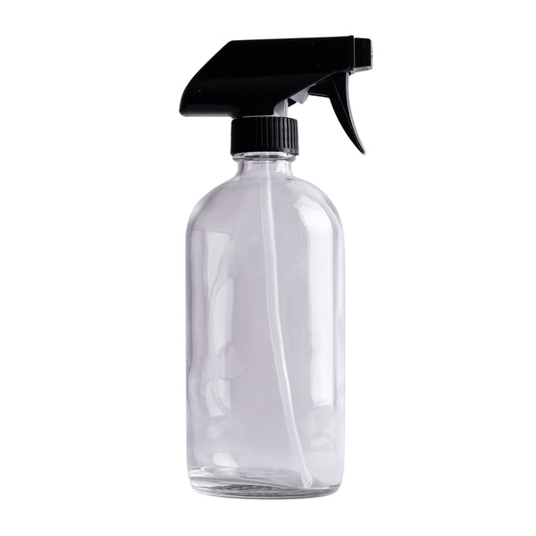 Earth's Aromatique - Clear Glass Bottle w/ Utility Trigger Spray | Kolya Naturals, Canada