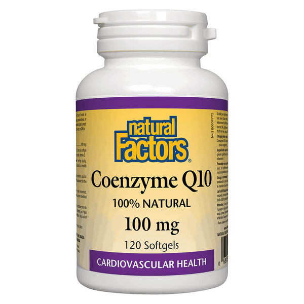 Bottle of Coenzyme Q10 100 mg 120 Softgels