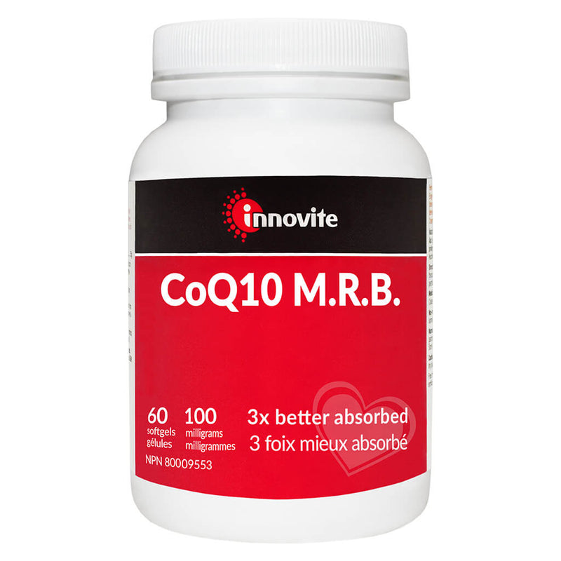 Bottle of CoQ10 M.R.B. 100 mg 60 Softgels