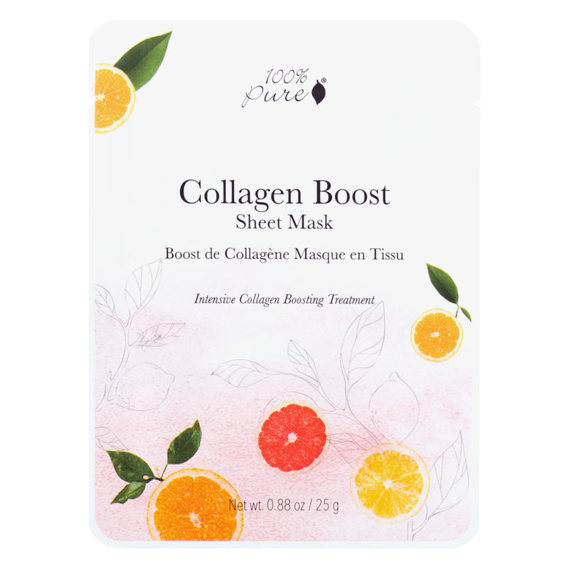 100% Pure Collagen Boost Sheet Mask 25 Grams