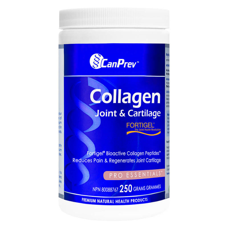 Bottle of CanPrev Collagen Joint & Cartilage 250 Grams
