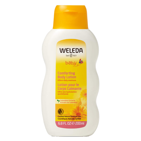 Bottle of Weleda Comforting Body Lotion - Calendula 6.8 Ounces