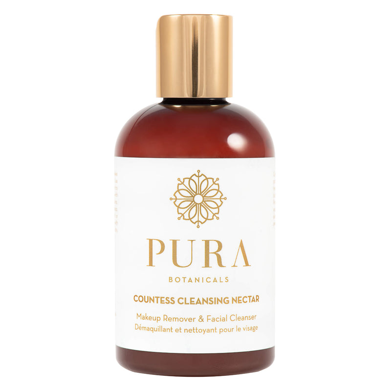 Bottle of Pura Botanicals Countess Cleansing Nectar 4 Ounces