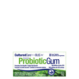 Box of CulturedCare® Probiotic Gum Spearmint Peppermint 8 Pieces