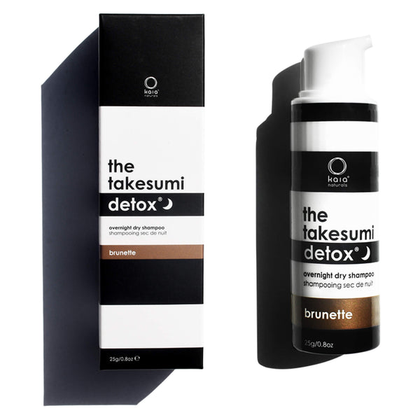 Kaia Naturals Takesumi Detox Overnight Dry Shampoo - Brunette | Optimum Health Vitamins, Canada