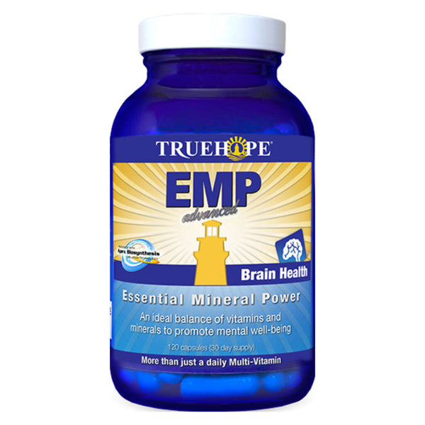 Bottle of EMP Advanced 120 Capsules