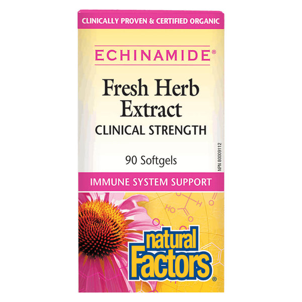 Box of Echinamide Fresh Herb Extract Clinical Strength 90 Softgels