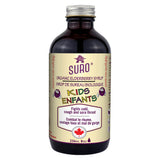 Bottle of Suro Organic Elderberry Syrup for Kids 236 Milliliters