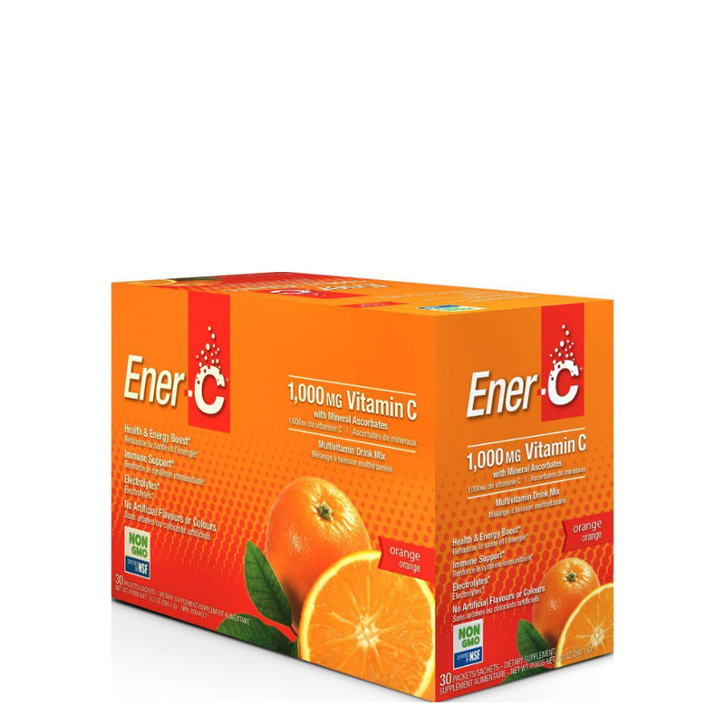 Box of Ener-C Multivitamin Drink Mix (Orange) 30 Packets
