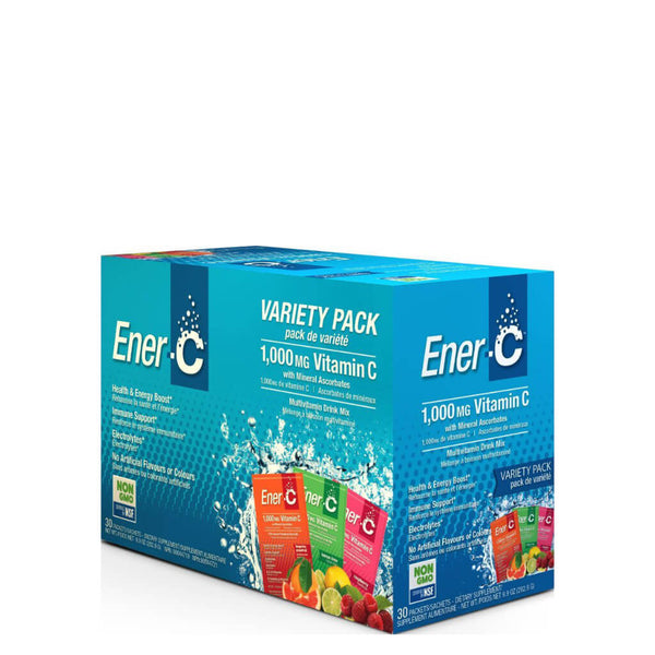 Box of Ener-C Multivitamin Drink Mix (Variety Pack) 30 Packets