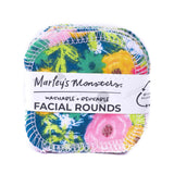 Marley's Monsters Facial Rounds, Fall Floral, 20-Pack