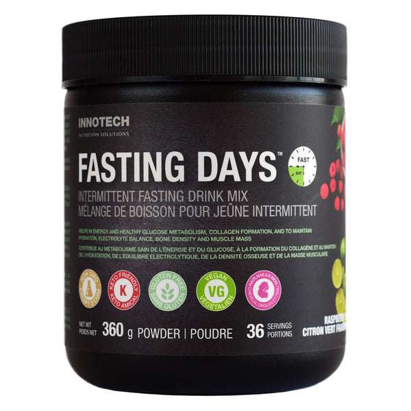 Innotech Fasting Days™ Intermittent Fasting Drink Mix Raspberry Lime