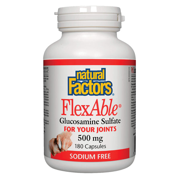 Natural Factors - FlexAble™ GLS 500 mg | Optimum Health Vitamins, Canada