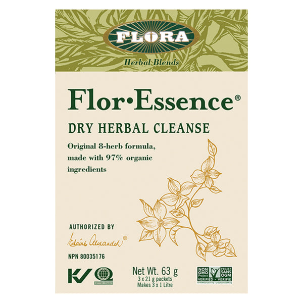 Flor-Essence Dry Herbal Cleanse Tea 63 Grams