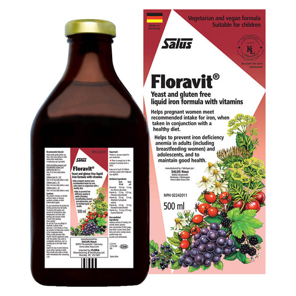 Box & Bottle of Floravit 500 Milliliters