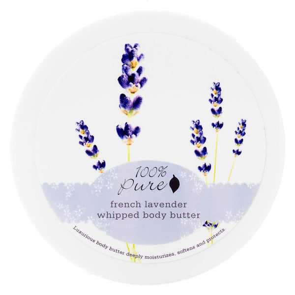 100%Pure WhippedBodyButter FrenchLavender 3.4oz