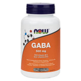 Bottle of GABA 500 mg w/ Vitamin B-6 100 Vegetable Capsules