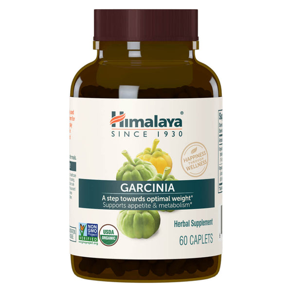Bottle of Organic Garcinia 60 Caplets