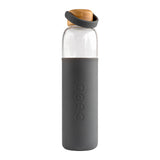 Soma Glass Water Bottle Grey 24 Ounces 750 Milliliters