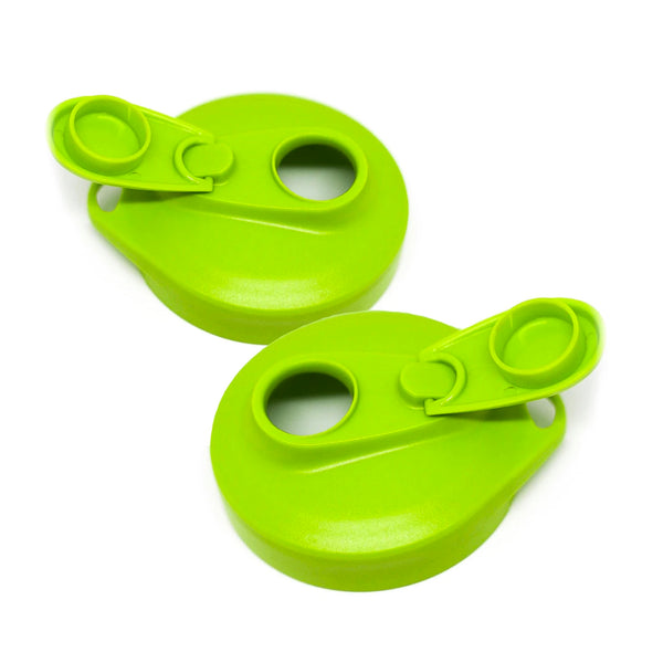 MasonTops Multi Tops Flip Cap Lids Regular Mouth Green