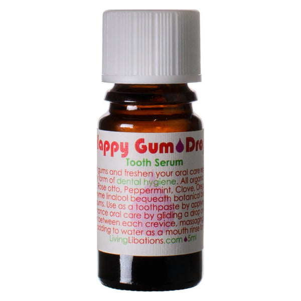 Bottle of Living Libations Happy Gum Drops 5 Milliliters