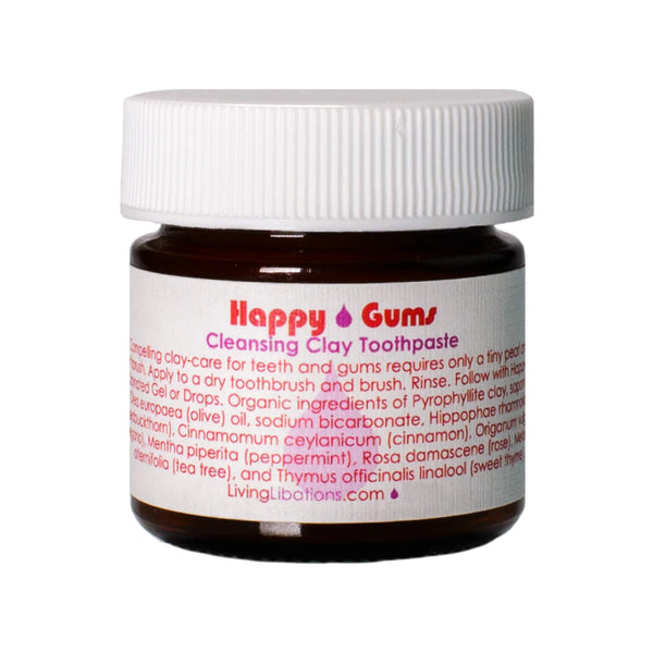 LivingLibations HappyGums CleansingClayToothpaste 30ml