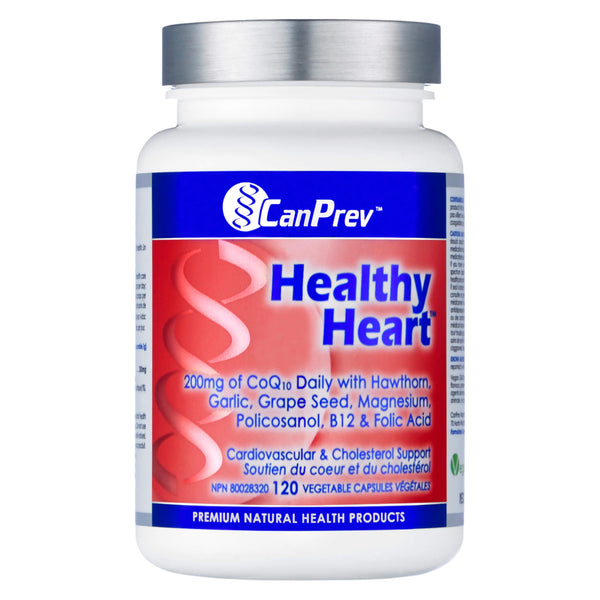 CanPrev HealthyHeart Cardiovascular&CholeserolSupport 120VegetableCapsules