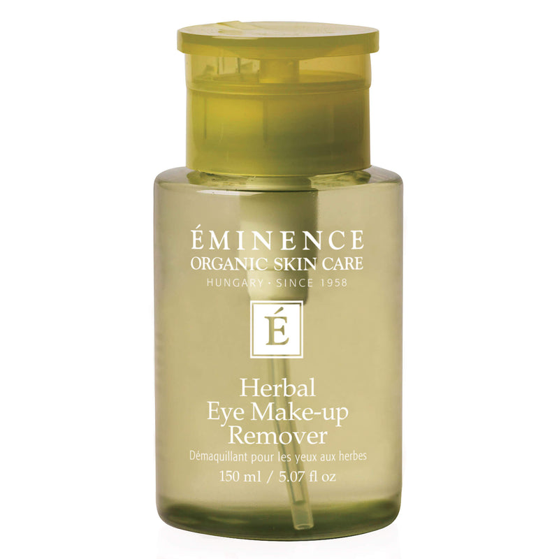 Bottle of Eminence Herbal Eye Make-Up Remover 150 Milliliters
