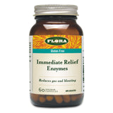 Bottle of Flora Immediate Relief Enzymes 60 Vegetarian Capsules